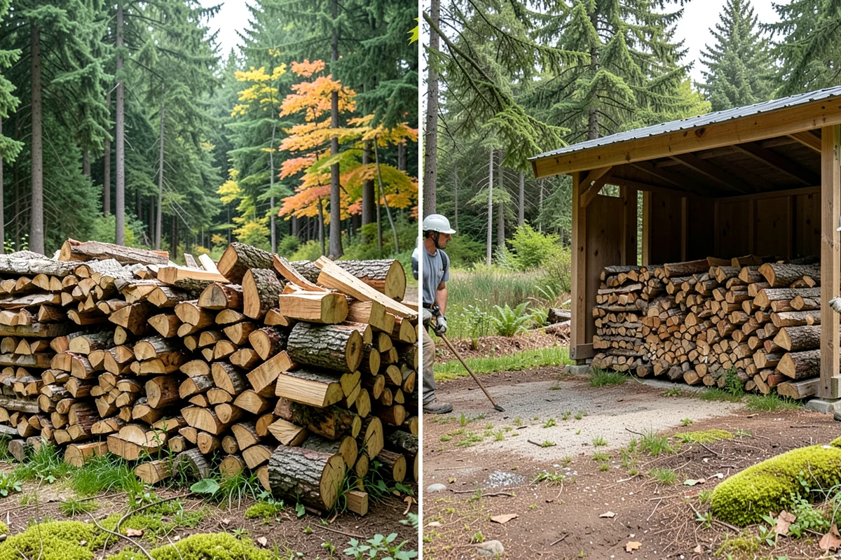 Emergency Firewood Delivery in Pacific, King County, WA - You contact us with an urgent firewood need