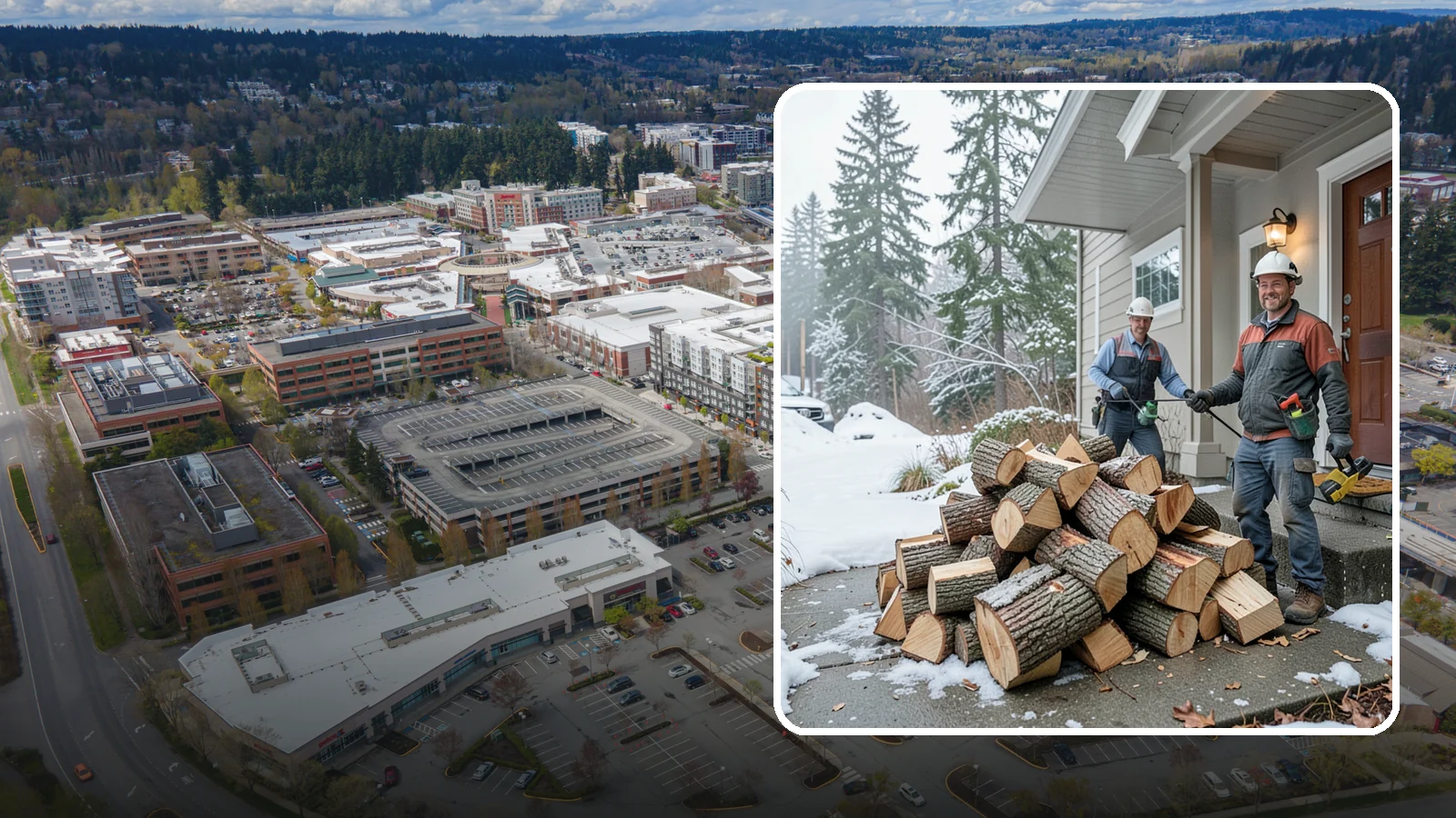 Emergency Firewood Delivery in Redmond, King County, WA - When you unexpectedly run low on heat, we rush seasoned, ready-to-burn firewood to your door as quickly as we can.