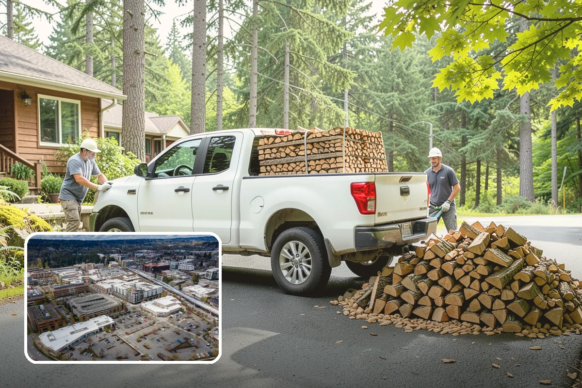 Emergency Firewood Delivery in Redmond, King County, WA - Rapid dispatch when you are out of heat