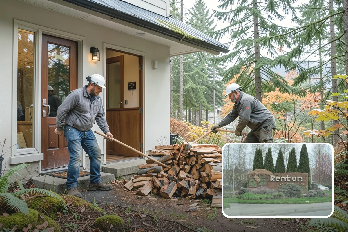 Emergency Firewood Delivery in Renton, King County, WA - Rapid dispatch when you are out of heat
