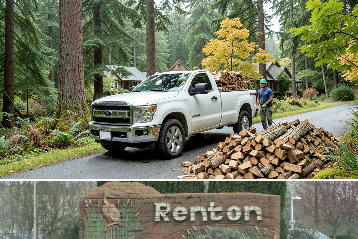 Emergency Firewood Delivery in Renton, King County, WA - Emergency delivery is available whenever you run short, and it is most in demand during winter cold spells and storms.