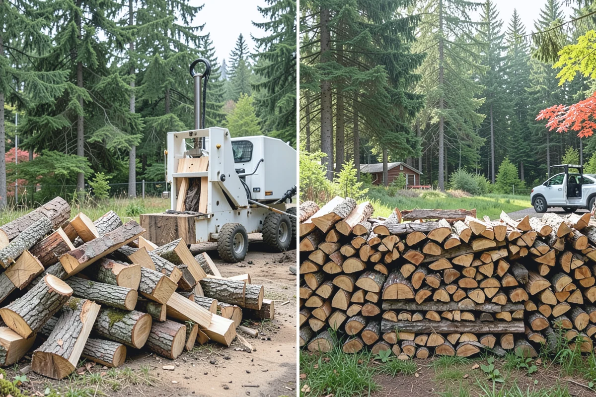 Emergency Firewood Delivery in Roy, Pierce County, WA - You contact us with an urgent firewood need