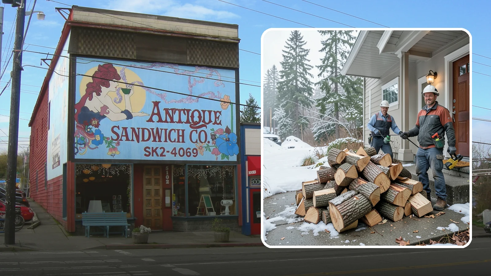 Emergency Firewood Delivery in Ruston, Pierce County, WA - When you unexpectedly run low on heat, we rush seasoned, ready-to-burn firewood to your door as quickly as we can.