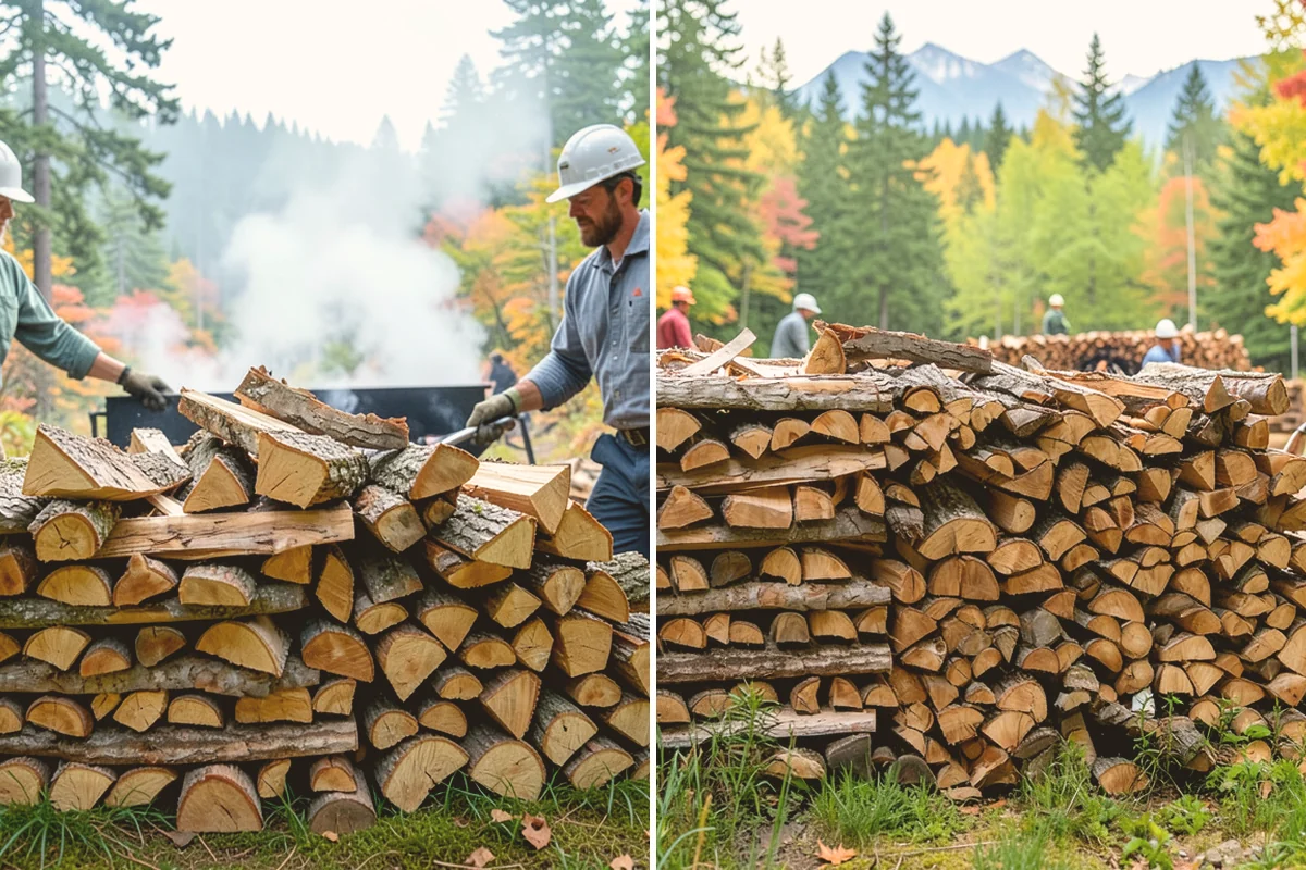Emergency Firewood Delivery in Sammamish, King County, WA - You contact us with an urgent firewood need