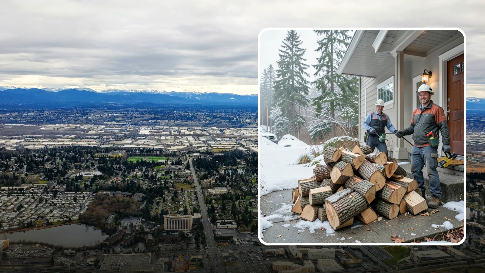 Emergency Firewood Delivery in SeaTac, WA - When you unexpectedly run low on heat, we rush seasoned, ready-to-burn firewood to your door as quickly as we can.