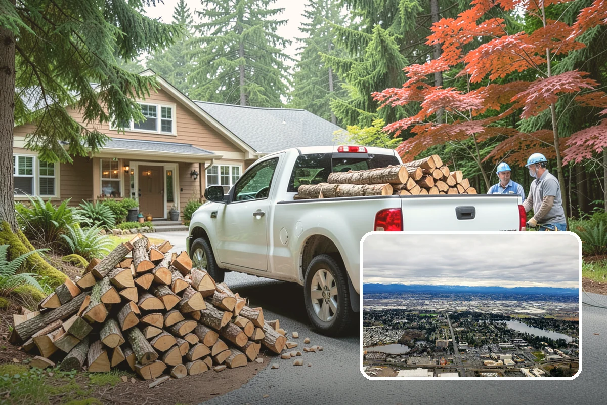 Emergency Firewood Delivery in SeaTac, WA - Rapid dispatch when you are out of heat