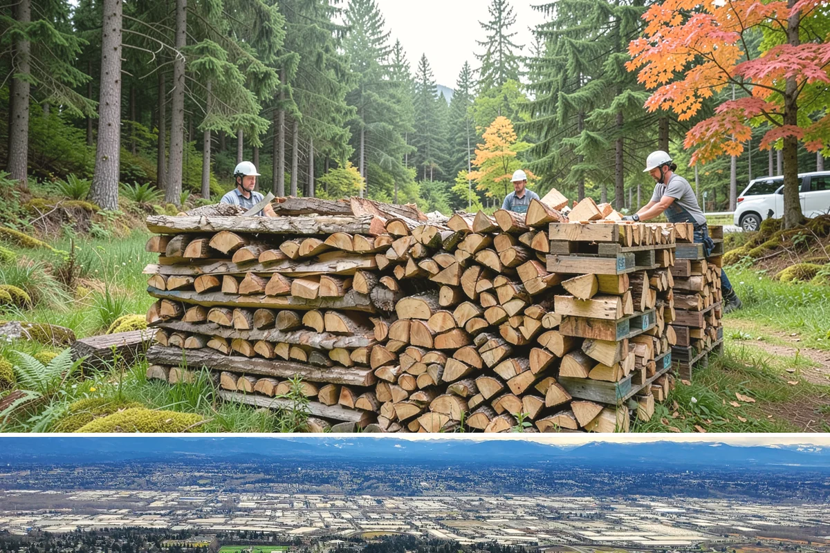 Emergency Firewood Delivery in SeaTac, WA - Emergency delivery is available whenever you run short, and it is most in demand during winter cold spells and storms.