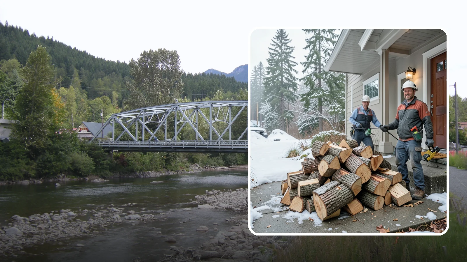 Emergency Firewood Delivery in Skykomish, King County, WA - When you unexpectedly run low on heat, we rush seasoned, ready-to-burn firewood to your door as quickly as we can.