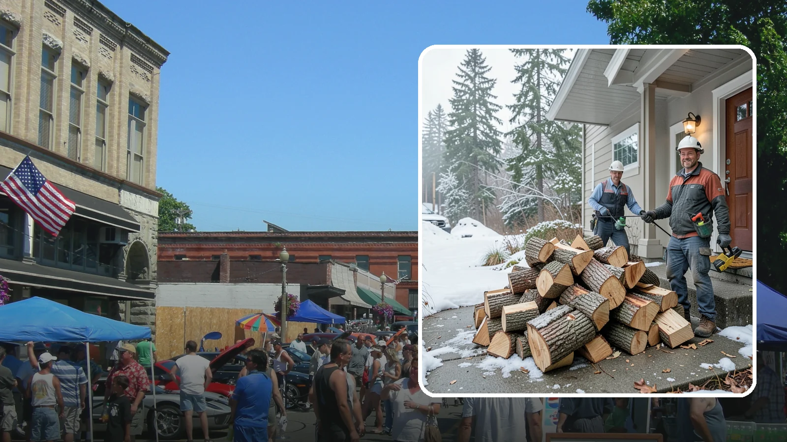 Emergency Firewood Delivery in Snohomish, Snohomish County, WA - When you unexpectedly run low on heat, we rush seasoned, ready-to-burn firewood to your door as quickly as we can.