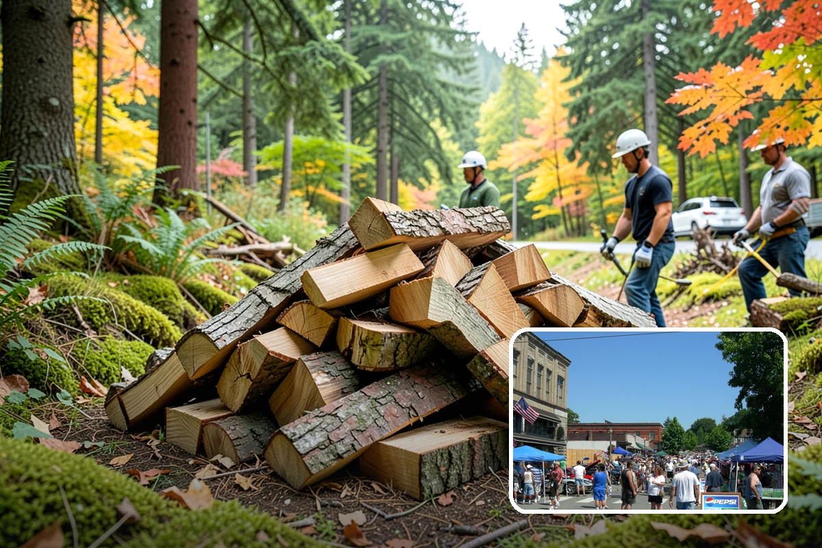 Emergency Firewood Delivery in Snohomish, Snohomish County, WA - Rapid dispatch when you are out of heat