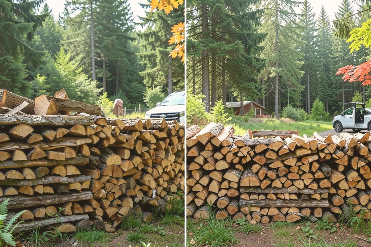 Emergency Firewood Delivery in Snohomish, Snohomish County, WA - You contact us with an urgent firewood need