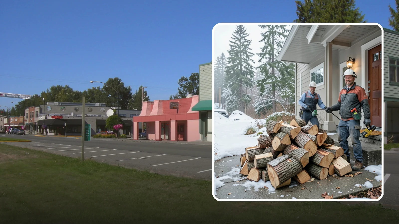 Emergency Firewood Delivery in Snoqualmie, King County, WA - When you unexpectedly run low on heat, we rush seasoned, ready-to-burn firewood to your door as quickly as we can.