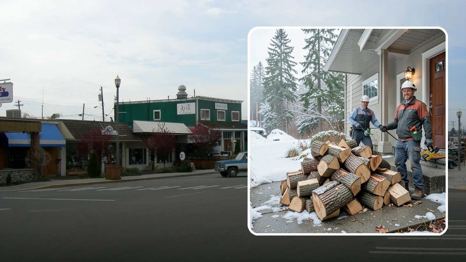 Emergency Firewood Delivery in Stanwood, Snohomish County, WA - When you unexpectedly run low on heat, we rush seasoned, ready-to-burn firewood to your door as quickly as we can.