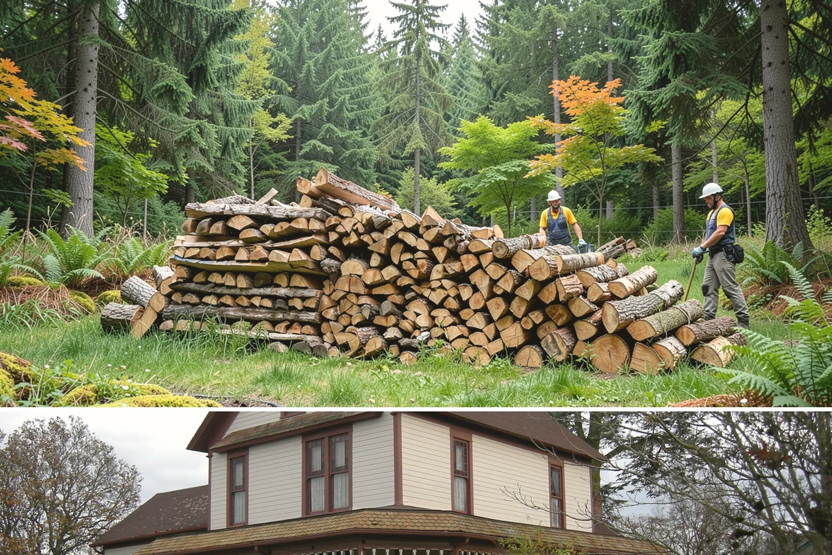 Emergency Firewood Delivery in Sumner, Pierce County, WA - Emergency delivery is available whenever you run short, and it is most in demand during winter cold spells and storms.