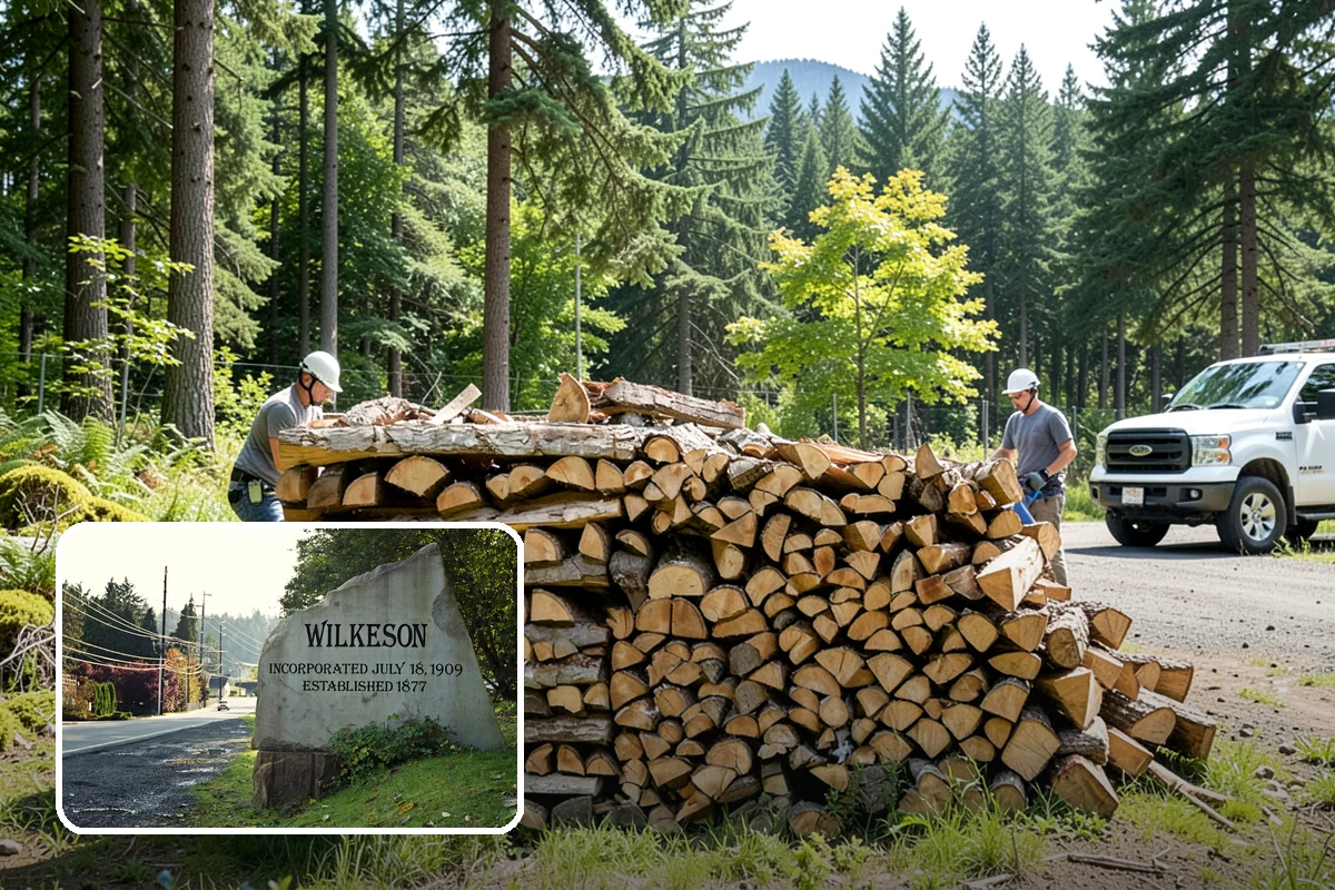 Emergency Firewood Delivery in Wilkeson, Pierce County, WA - Rapid dispatch when you are out of heat