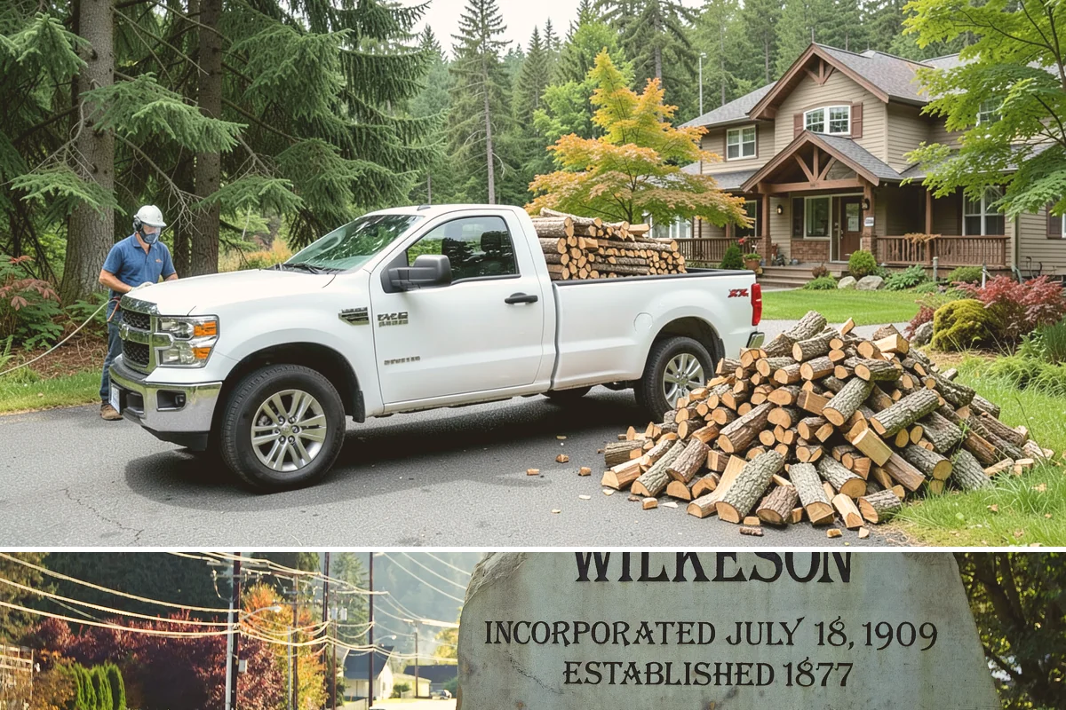 Emergency Firewood Delivery in Wilkeson, Pierce County, WA - Emergency delivery is available whenever you run short, and it is most in demand during winter cold spells and storms.