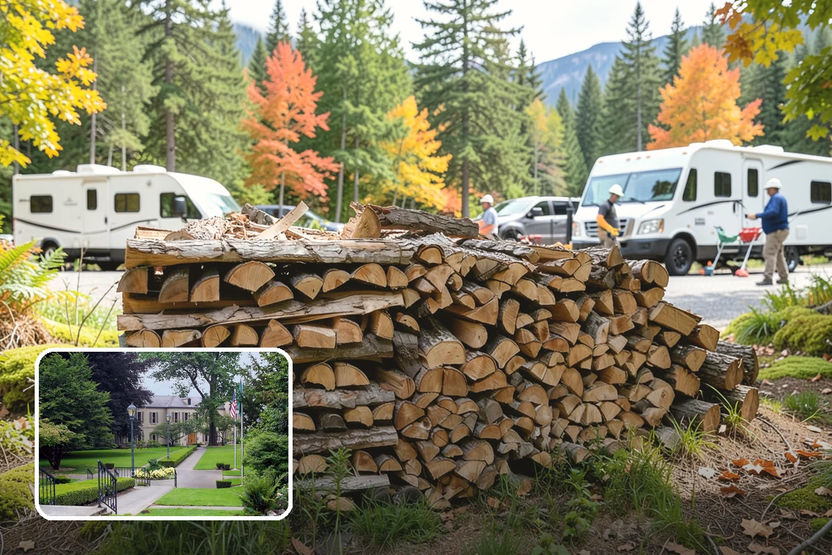 Emergency Firewood Delivery in Woodinville, King County, WA - Rapid dispatch when you are out of heat