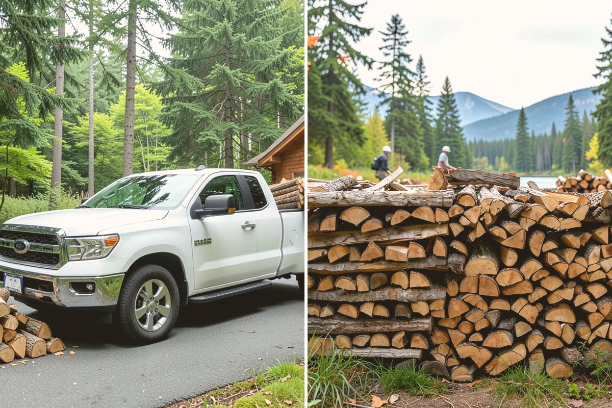 Event Firewood in Algona, King County, WA - Confirm event date, location, and fire setup