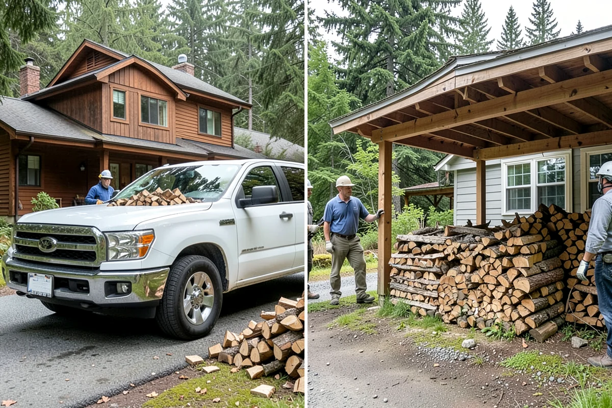 Event Firewood in Arlington, Snohomish County, WA - Confirm event date, location, and fire setup