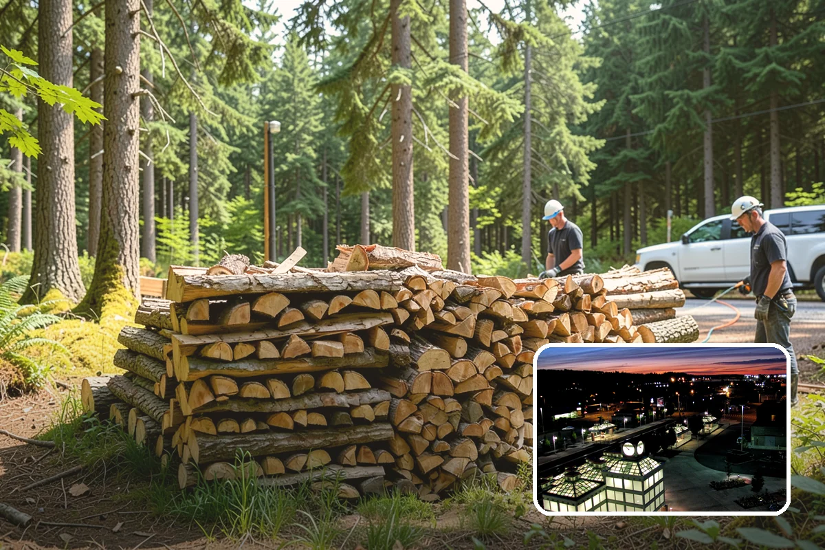 Event Firewood in Auburn, King County, WA - Seasoned wood that lights on cue in front of guests