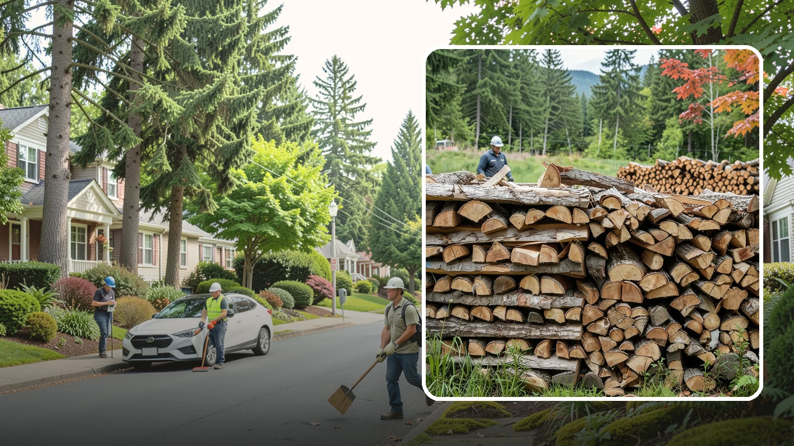 Event Firewood in Beaux Arts Village, King County, WA - We deliver seasoned firewood for Pacific Northwest events, from festivals to private gatherings, sized and timed to your occasion.