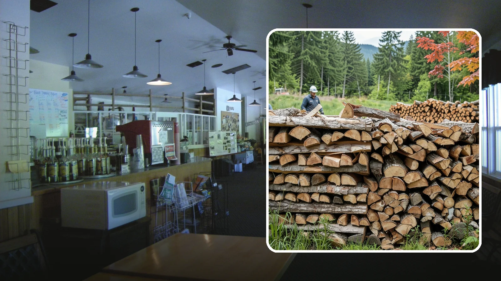 Event Firewood in Black Diamond, King County, WA - We deliver seasoned firewood for Pacific Northwest events, from festivals to private gatherings, sized and timed to your occasion.