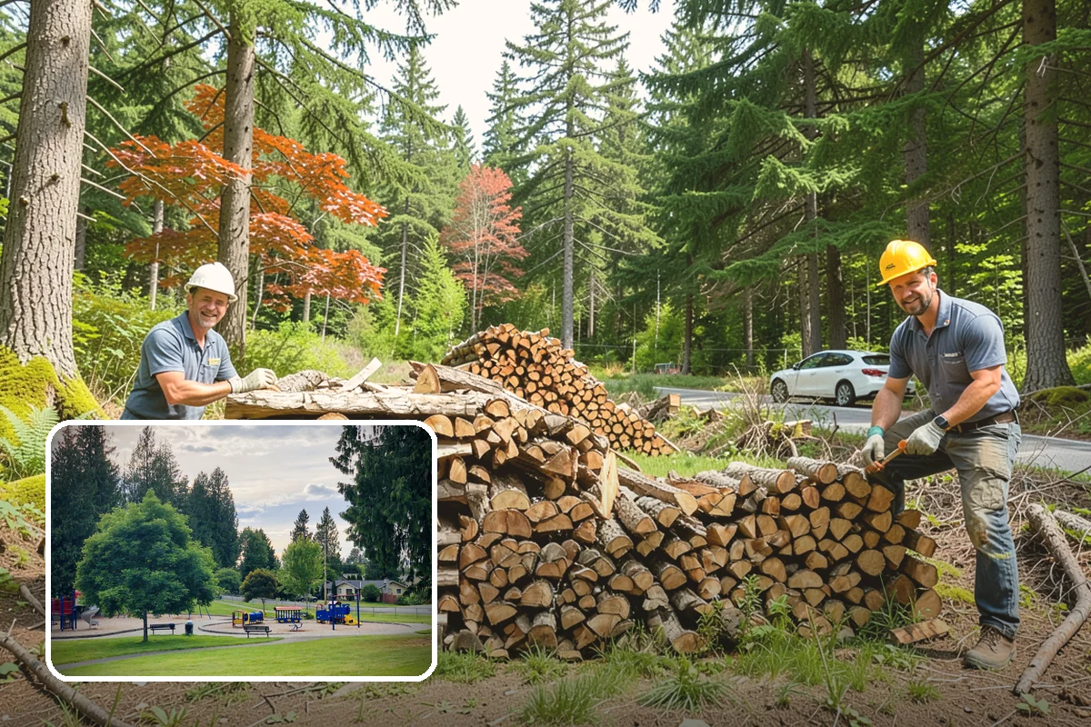 Event Firewood in Bonney Lake, Pierce County, WA - Seasoned wood that lights on cue in front of guests