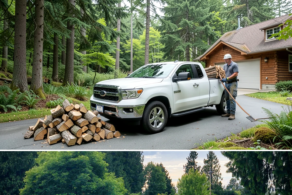 Event Firewood in Bonney Lake, Pierce County, WA - Book event firewood well ahead of peak wedding and festival dates in spring through fall.