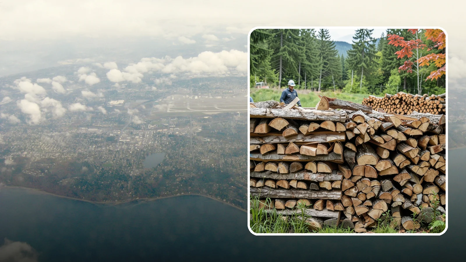 Event Firewood in Burien, King County, WA - We deliver seasoned firewood for Pacific Northwest events, from festivals to private gatherings, sized and timed to your occasion.
