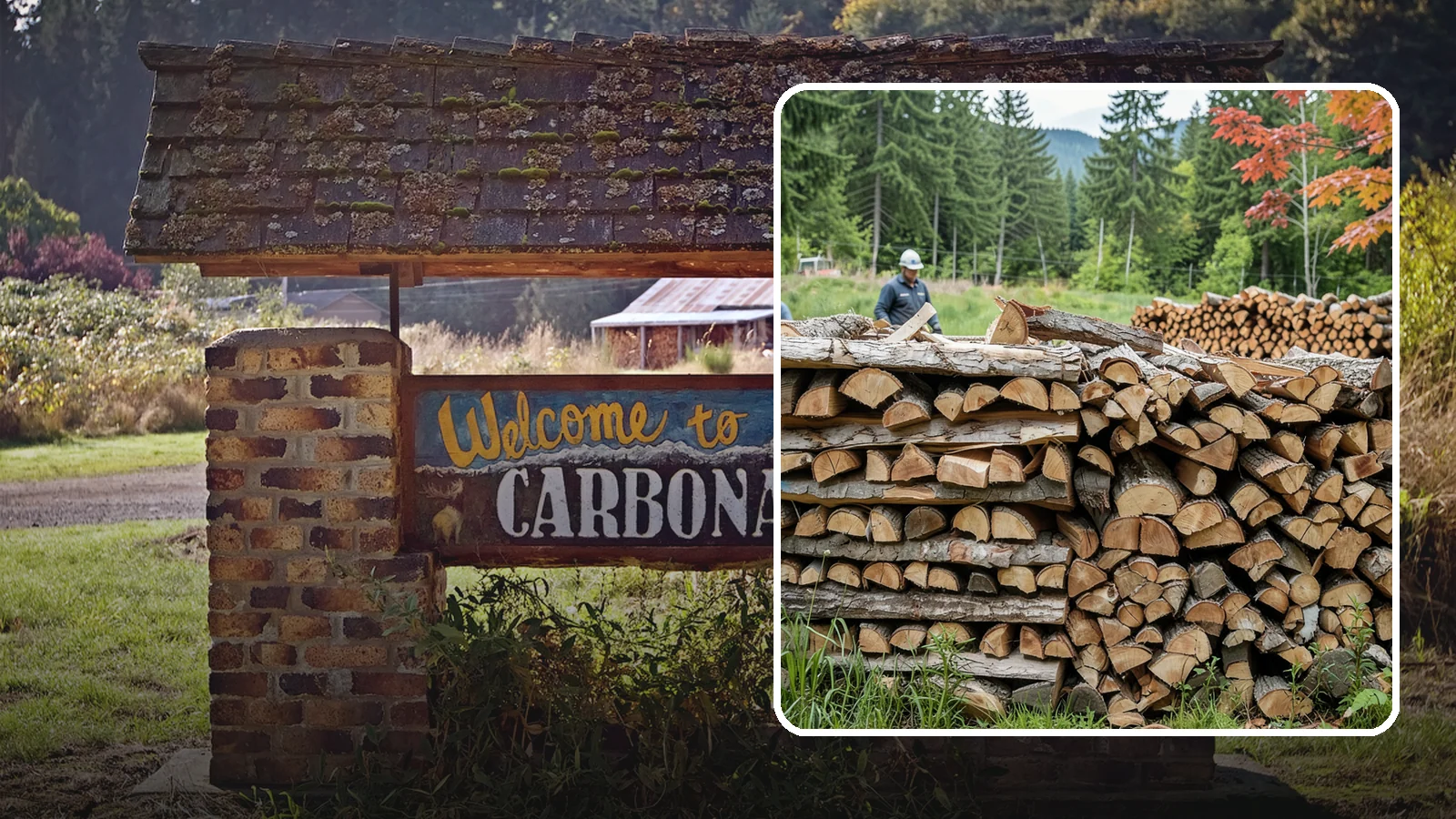 Event Firewood in Carbonado, Pierce County, WA - We deliver seasoned firewood for Pacific Northwest events, from festivals to private gatherings, sized and timed to your occasion.