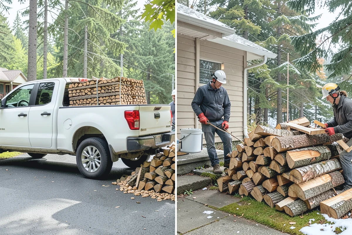 Event Firewood in Coupeville, Island County, WA - Confirm event date, location, and fire setup