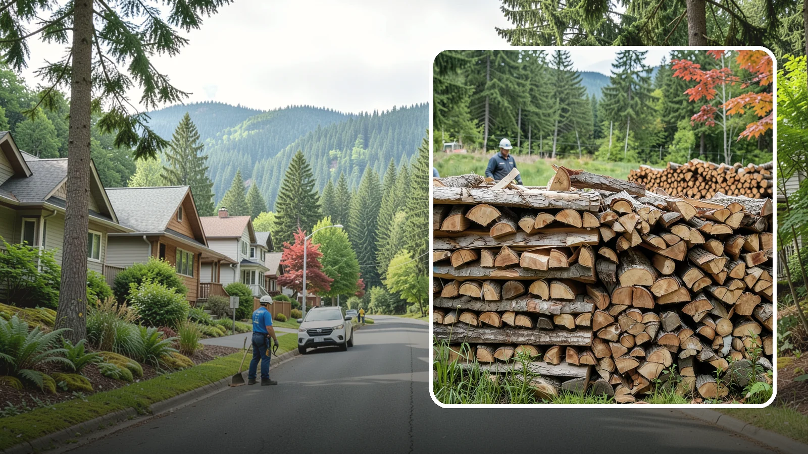 Event Firewood in Darrington, Snohomish County, WA - We deliver seasoned firewood for Pacific Northwest events, from festivals to private gatherings, sized and timed to your occasion.