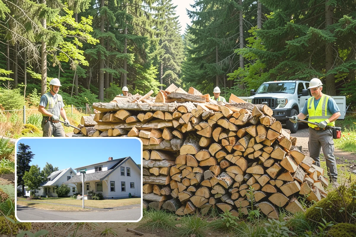 Event Firewood in DuPont, Pierce County, WA - Seasoned wood that lights on cue in front of guests
