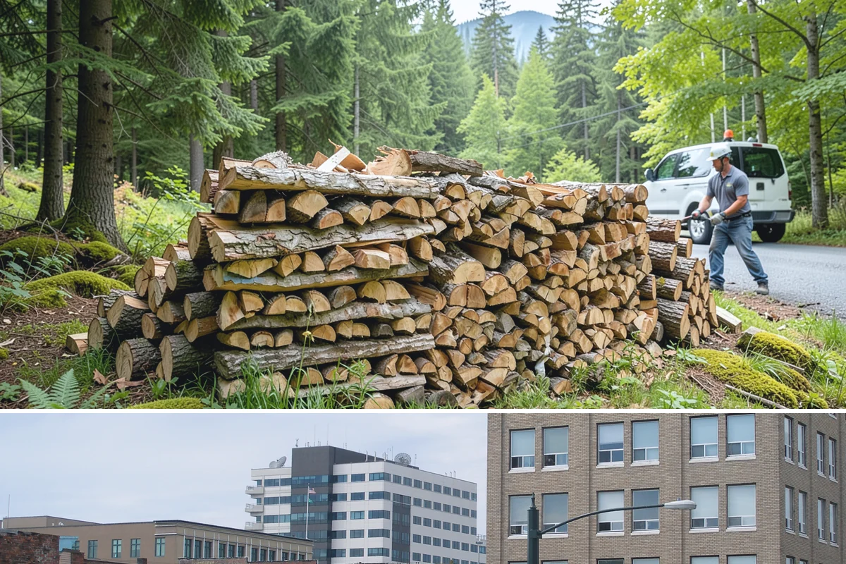 Event Firewood in Everett, Snohomish County, WA - Book event firewood well ahead of peak wedding and festival dates in spring through fall.