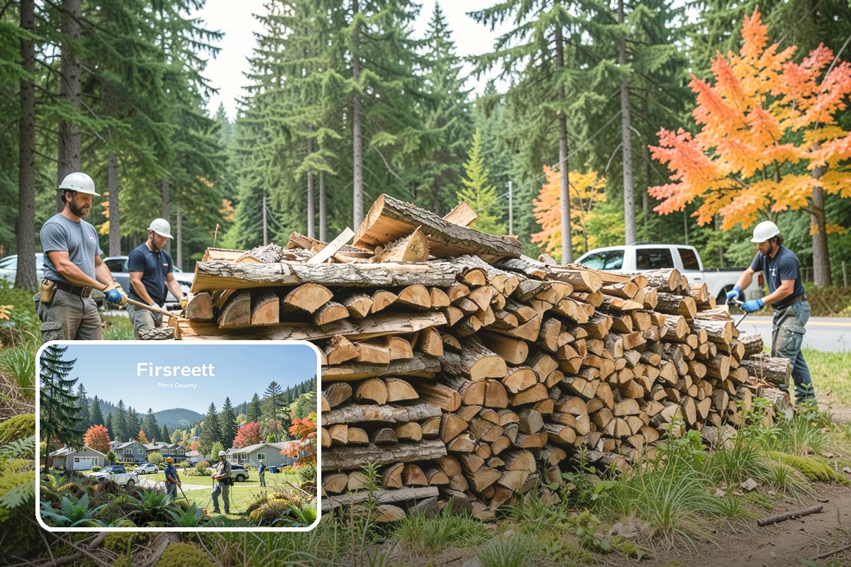 Event Firewood in Fircrest, Pierce County, WA - Seasoned wood that lights on cue in front of guests