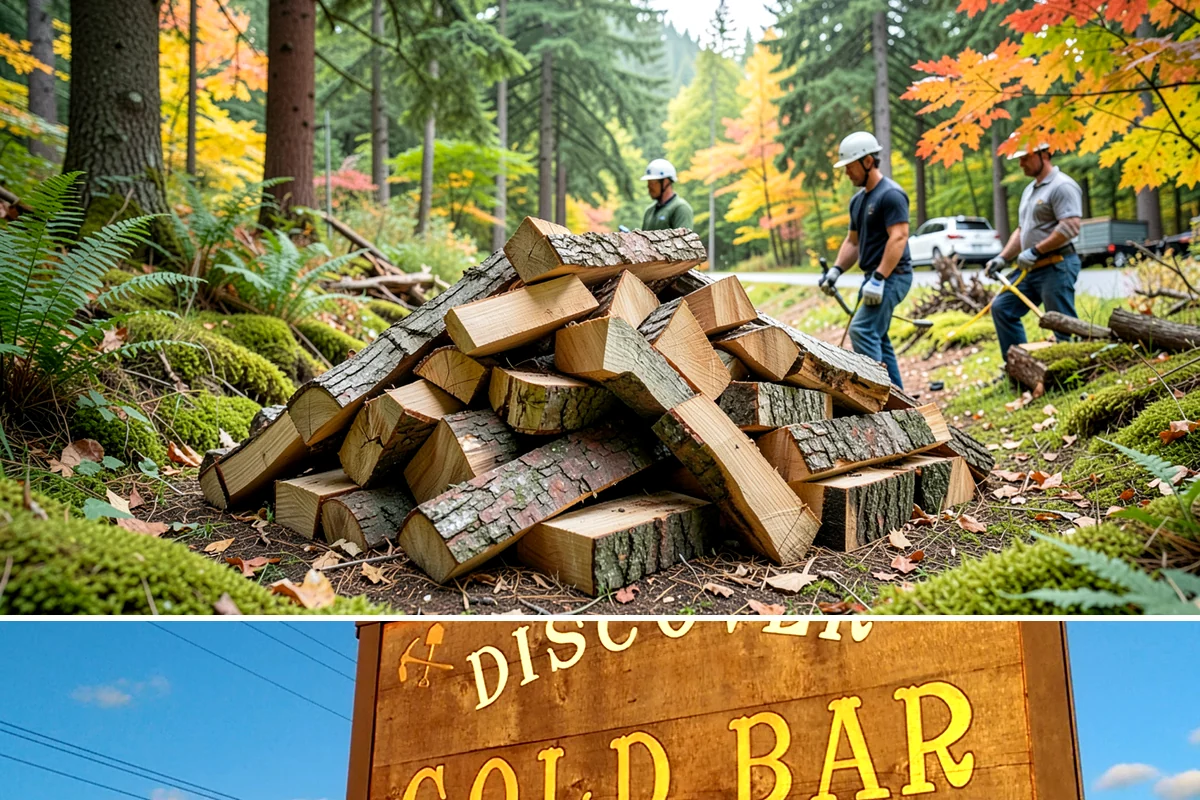 Event Firewood in Gold Bar, Snohomish County, WA - Book event firewood well ahead of peak wedding and festival dates in spring through fall.