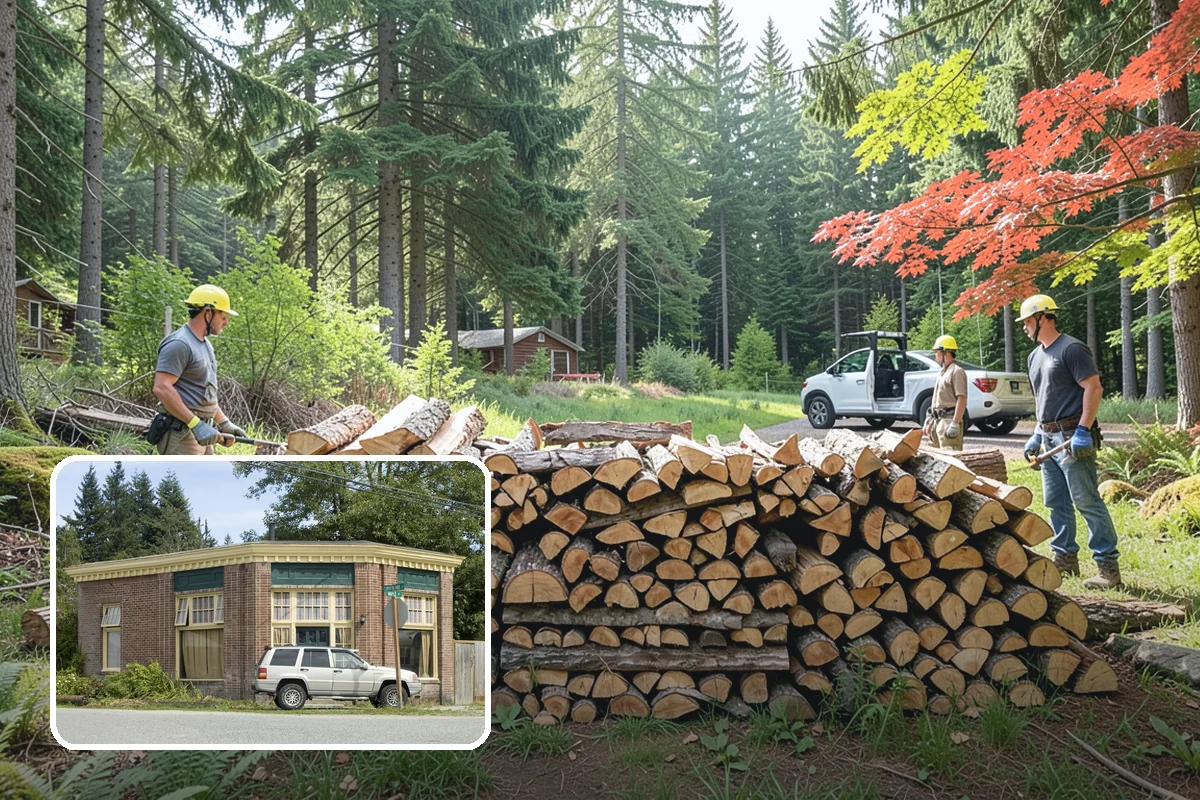 Event Firewood in Hamilton, Skagit County, WA - Seasoned wood that lights on cue in front of guests