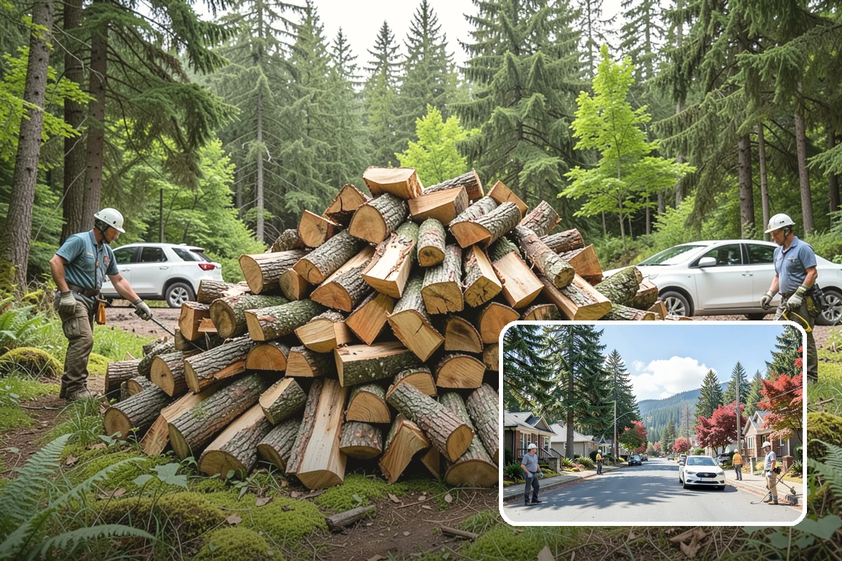 Event Firewood in Hunts Point, King County, WA - Seasoned wood that lights on cue in front of guests