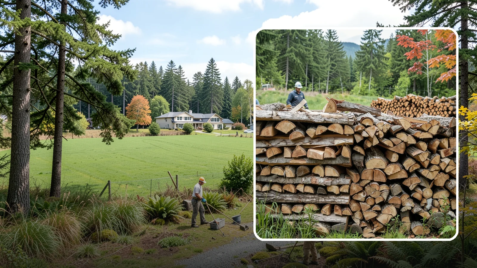 Event Firewood in Lyman, Skagit County, WA - We deliver seasoned firewood for Pacific Northwest events, from festivals to private gatherings, sized and timed to your occasion.