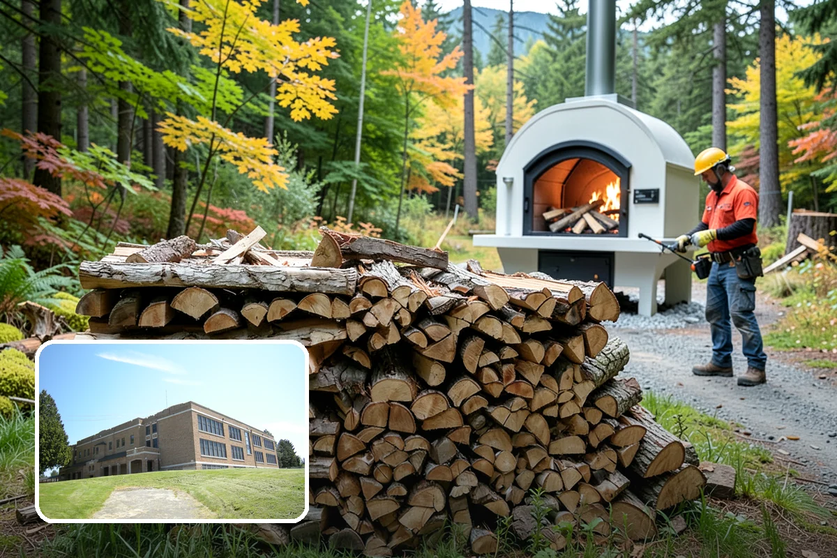 Event Firewood in Maple Valley, King County, WA - Seasoned wood that lights on cue in front of guests
