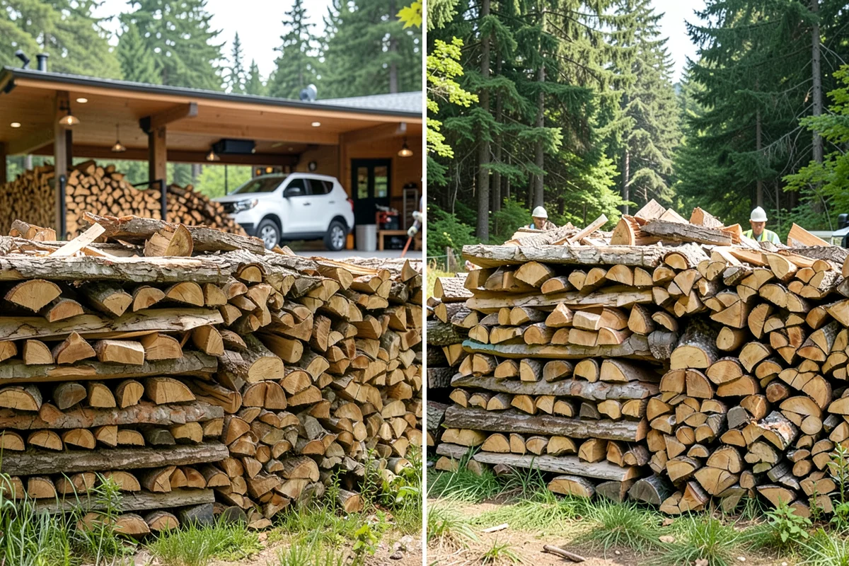 Event Firewood in Maple Valley, King County, WA - Confirm event date, location, and fire setup