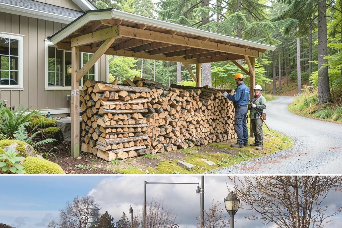 Event Firewood in Marysville, Snohomish County, WA - Book event firewood well ahead of peak wedding and festival dates in spring through fall.