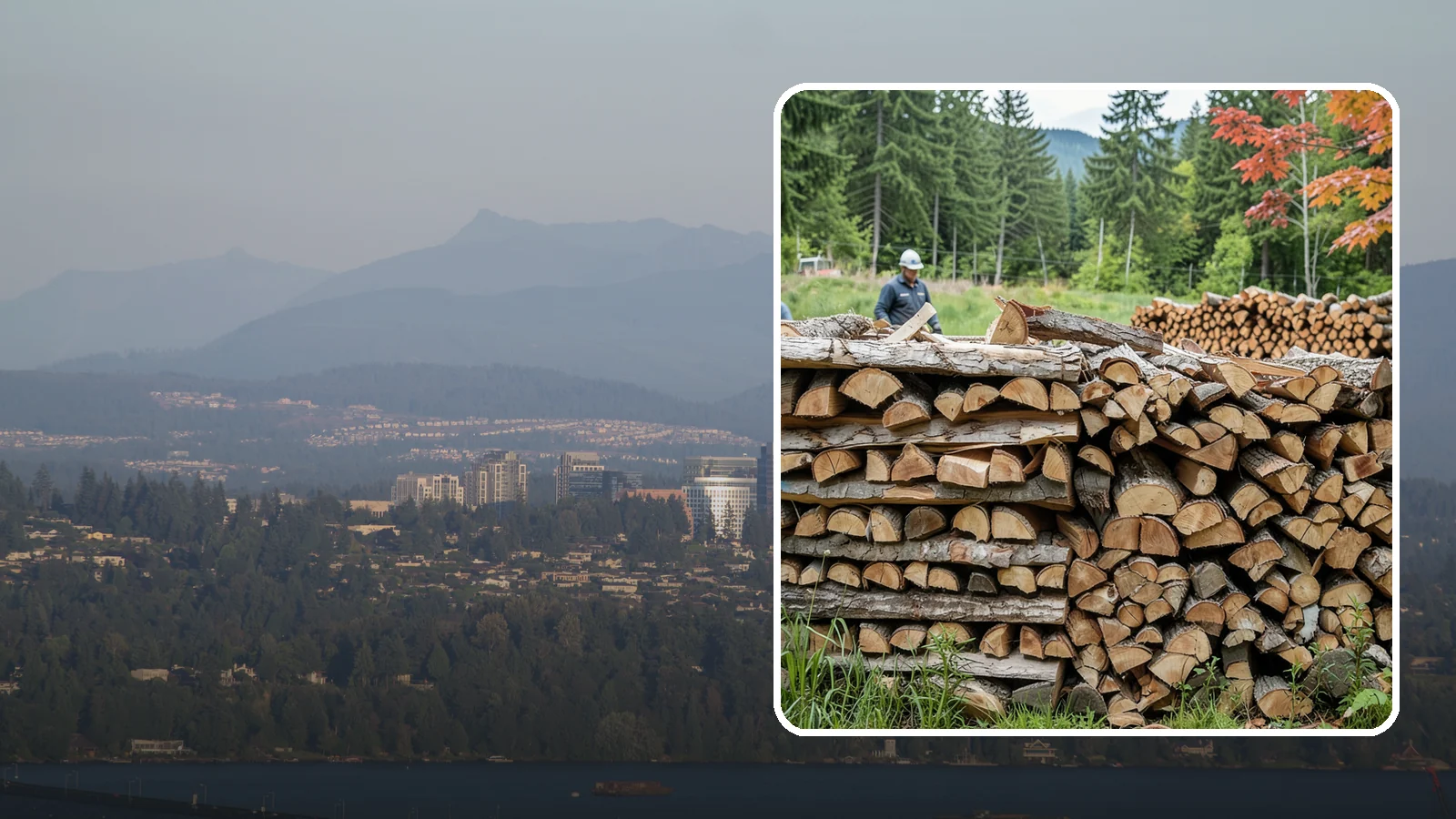 Event Firewood in Medina, King County, WA - We deliver seasoned firewood for Pacific Northwest events, from festivals to private gatherings, sized and timed to your occasion.