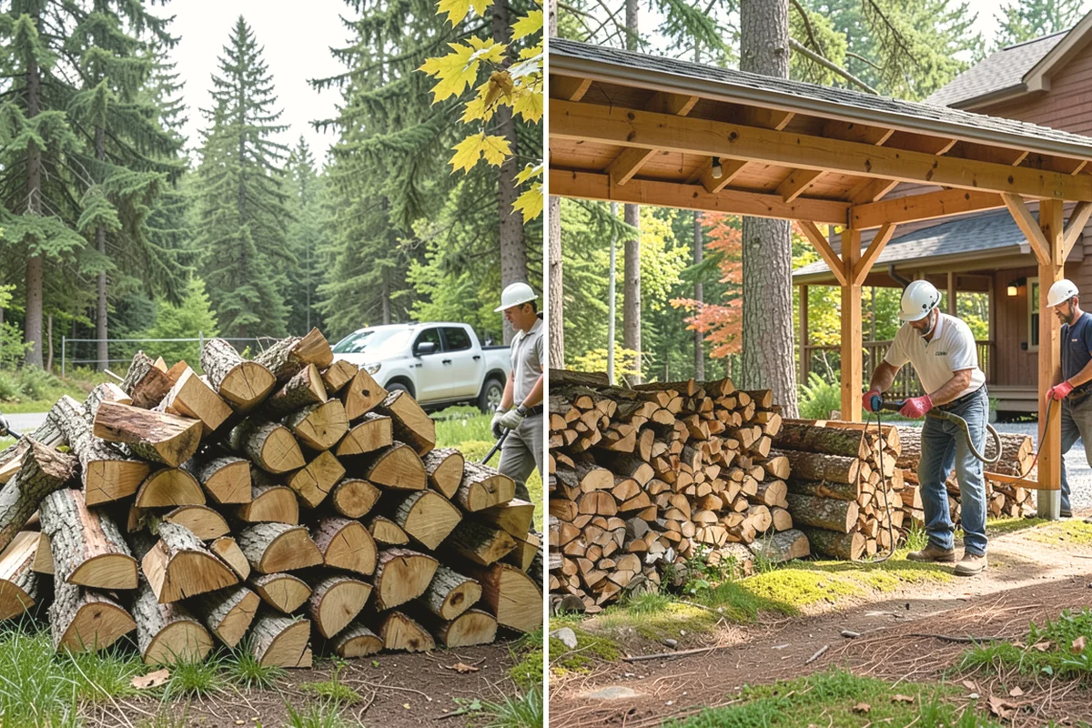 Event Firewood in Mercer Island, King County, WA - Confirm event date, location, and fire setup