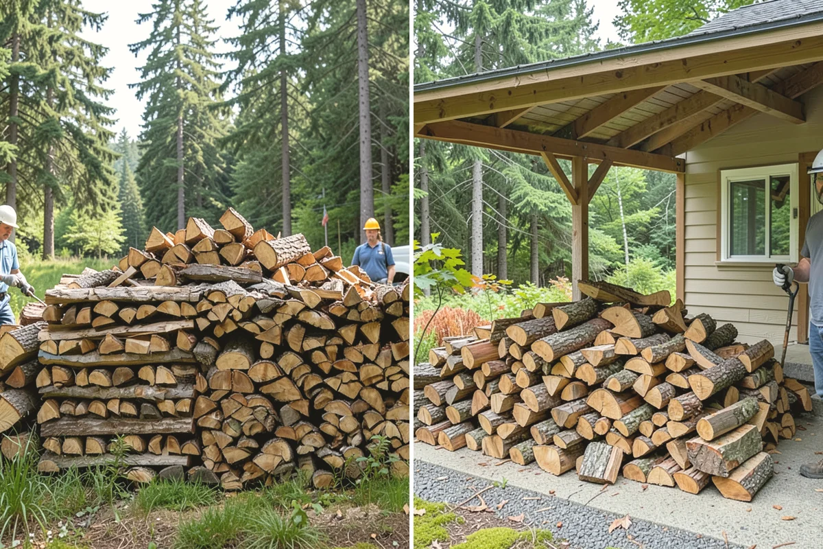 Event Firewood in Mill Creek, Snohomish County, WA - Confirm event date, location, and fire setup
