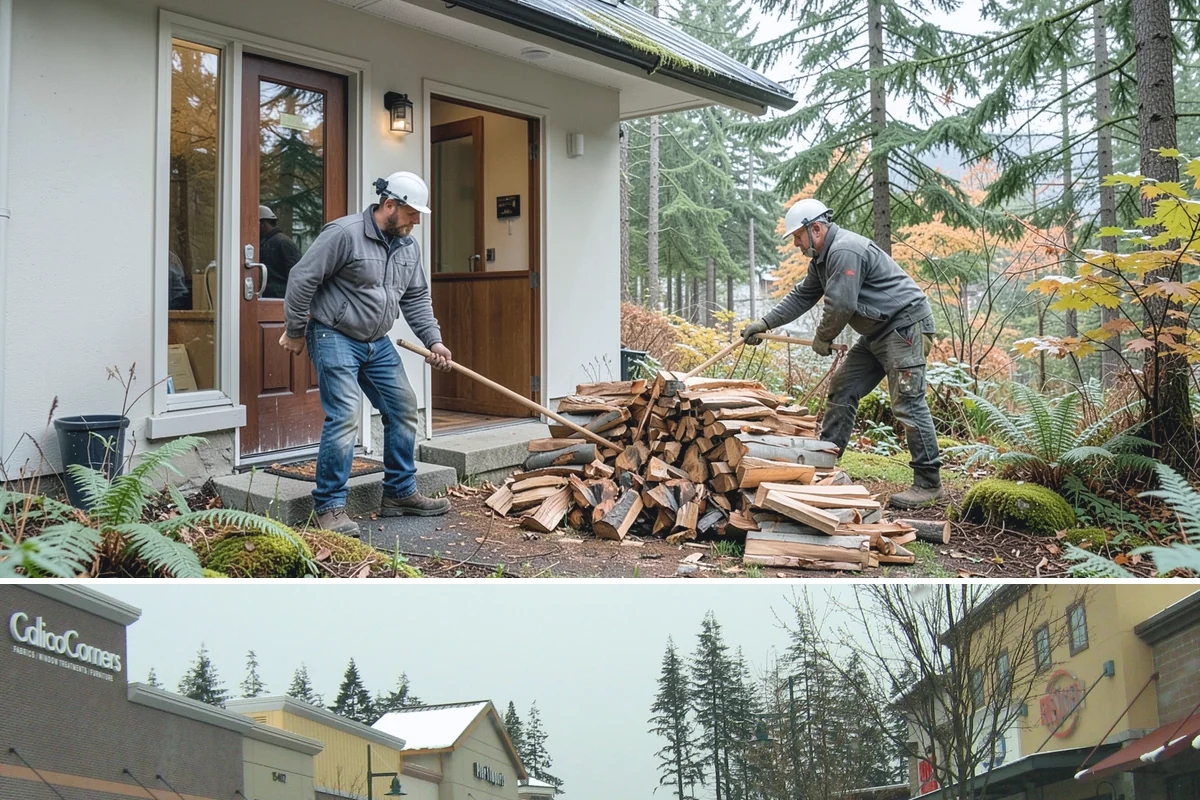 Event Firewood in Mill Creek, Snohomish County, WA - Book event firewood well ahead of peak wedding and festival dates in spring through fall.