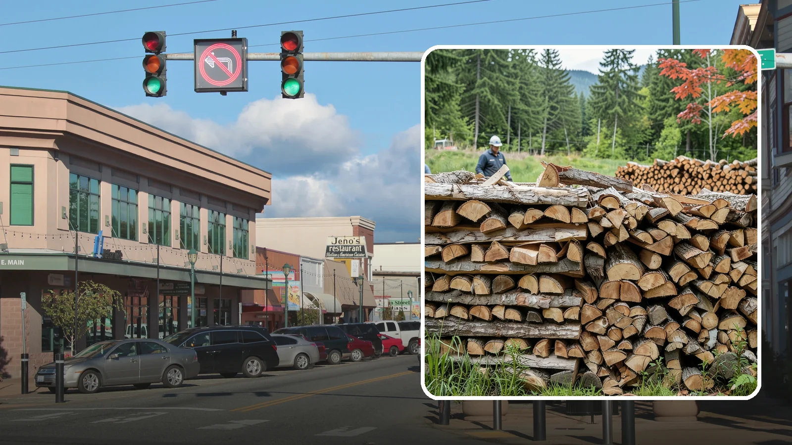 Event Firewood in Monroe, Snohomish County, WA - We deliver seasoned firewood for Pacific Northwest events, from festivals to private gatherings, sized and timed to your occasion.