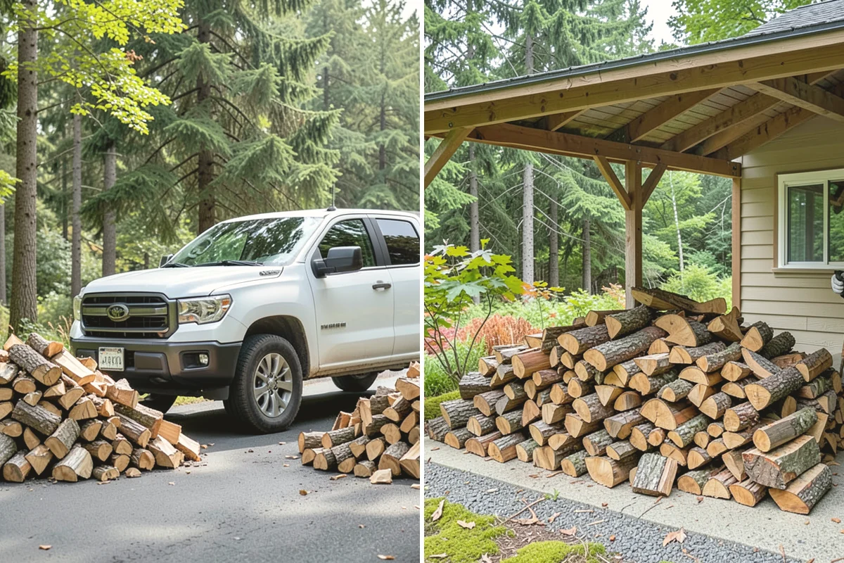 Event Firewood in North Bend, King County, WA - Confirm event date, location, and fire setup