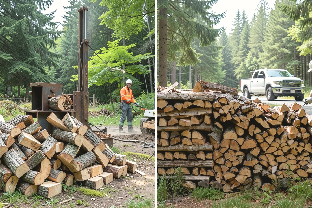 Event Firewood in Oak Harbor, Island County, WA - Confirm event date, location, and fire setup