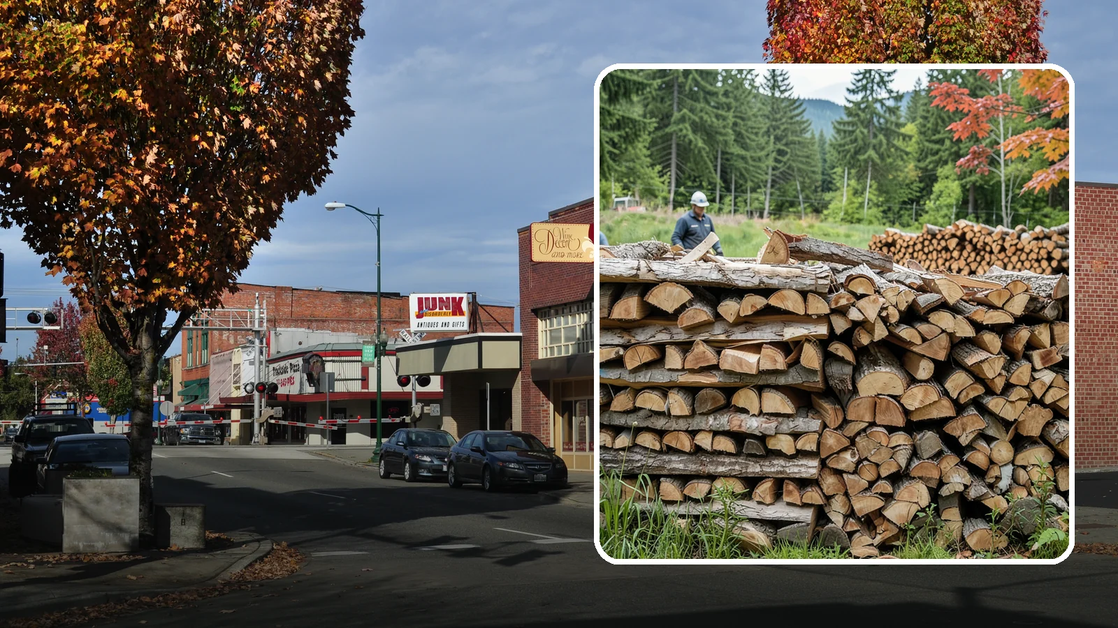 Event Firewood in Puyallup, Pierce County, WA - We deliver seasoned firewood for Pacific Northwest events, from festivals to private gatherings, sized and timed to your occasion.